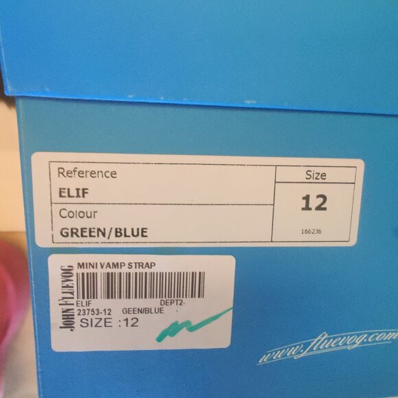 John Fluevog Elif shoes size 12W 10M New - Picture 4 of 4